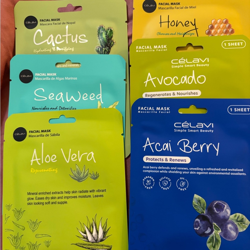 Celavi Skincare Collection Face Mask